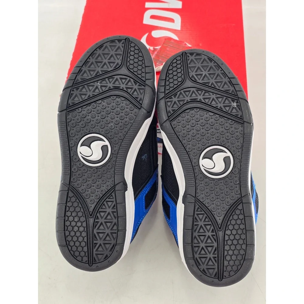 DVS Comanche Skate Shoes Mens 5.5 Blue Black White DVO1310400 - New